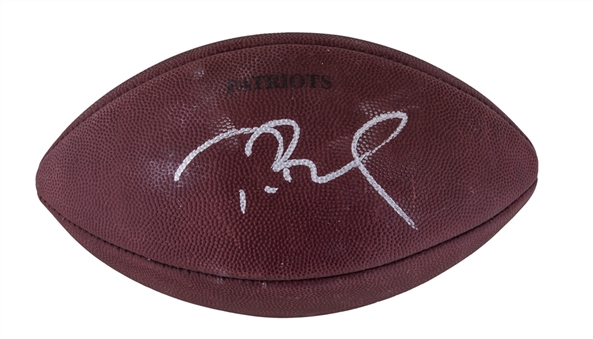 Tom Brady Game Used and Signed Football from December 24, 2006 vs Jaguars (Resolution Photomatching & Tristar)
